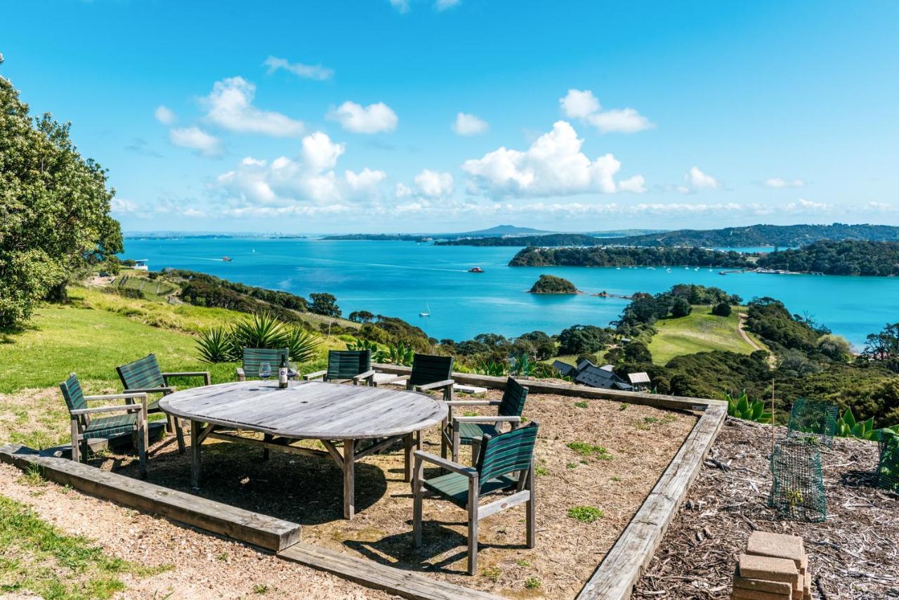 The Apartment - Sea Views At Te Whau Point By Waiheke Unlimited Omiha Dış mekan fotoğraf